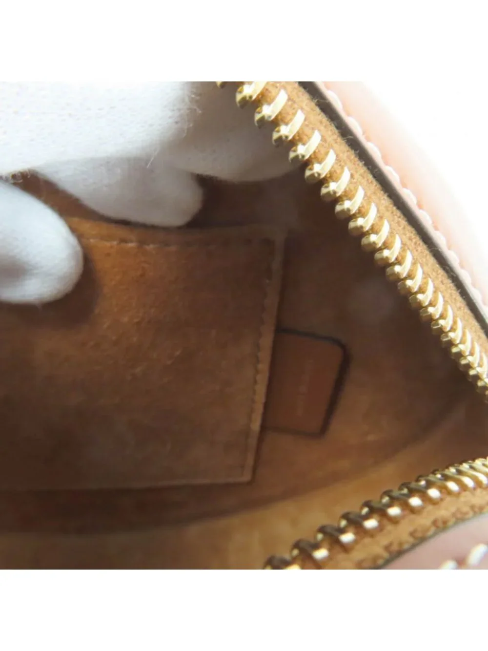 Celine Cuir Triomphe Oval Pass Leather Shoulder Bag Tan - Picture 11 of 12